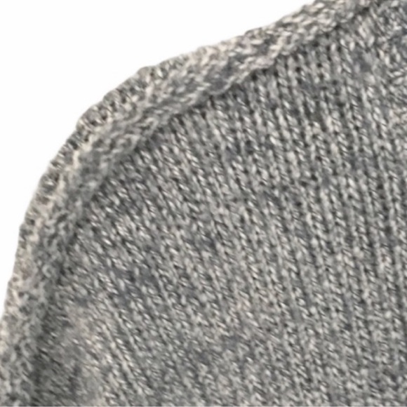 UO Urban Outfitters BDG ★ Crop Cozy Soft Chenille Knit Sweater ★ Heather Blue - Picture 6 of 14